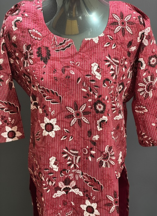 Cotton Long Slitted Kurti