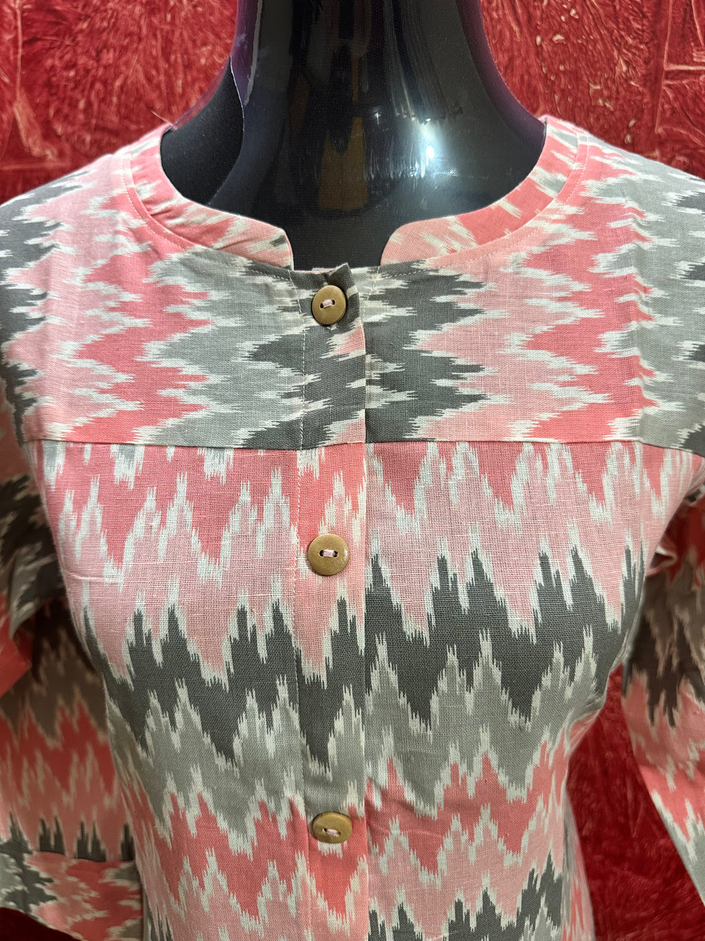 PURE COTTON A LINE KURTI - BB334