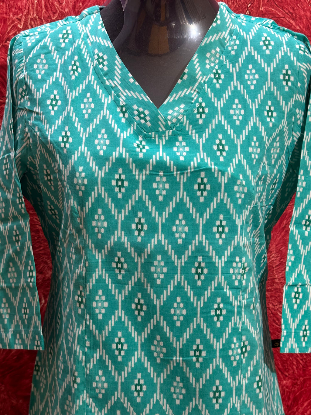 PURE COTTON A LINE KURTI -BB316
