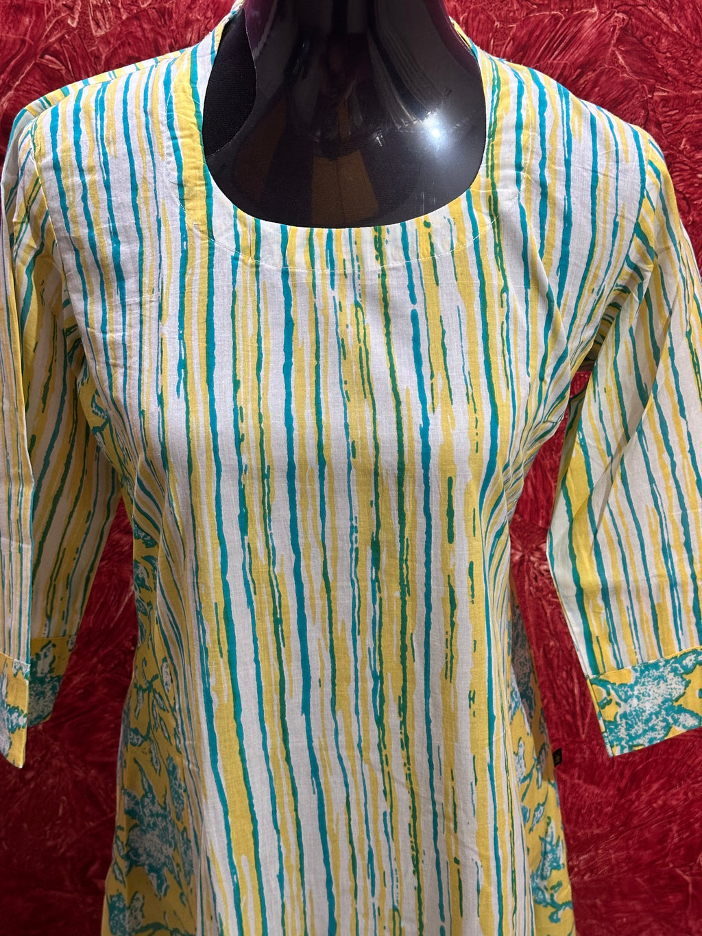 PURE COTTON A LINE KURTI - BB286